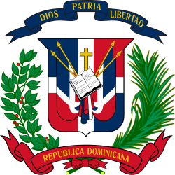 Coat of arms of the Dominican Republic