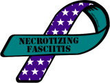 Necrotizing Fasciitis awareness ribbon
