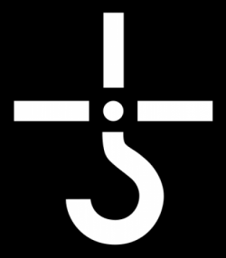 The Hook-and-Cross Logo