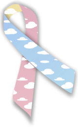 Cloud awareness ribbon