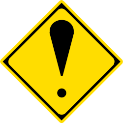 General Warning Sign - Japan