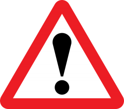 General Warning Sign - United Kingdom