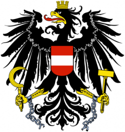 Osterreich österreich Österreich Austrian Eagle Print Coat of Arms 