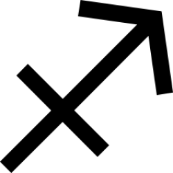 figure symbolising the astrological sign sagittarius